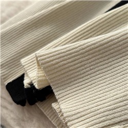 Трикотажное платье с контрастной окантовкой  6 цветов