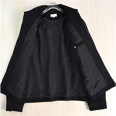 Мужская шерстяная куртка на молнии