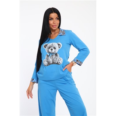 Пижама женская Teddy с брюками палаццо