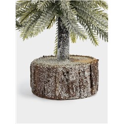 Ель искусственная, 20 см, полиэтилен, серебристая, New year