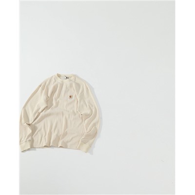 Лонгслив из вафельной ткани (4 цвета)  Кархат*т