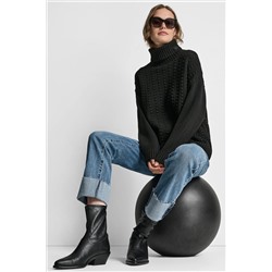 TURTLE NECK BOBBLE STICH SWEATER