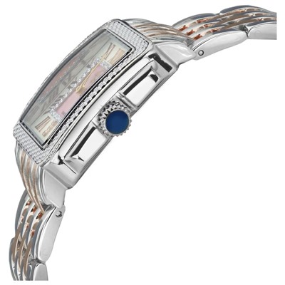 GV2 by Gevril  Padova Diamond Quartz Pink Mother-of-Pearl Dial Women's Watch