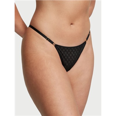Icon by Victoria's Secret Icon Lace Adjustable Thong Panty