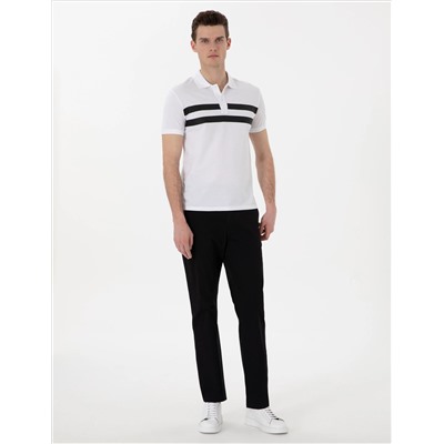 Siyah Regular Fit Basic Kanvas Pantolon