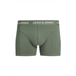 Jack & Jones Jack Jones Jacdan Trunks 3 Pack Erkek Siyah Giyim\boxer\ 12256550-02