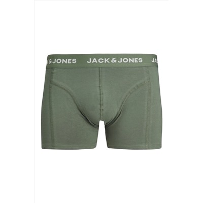 Jack & Jones Jack Jones Jacdan Trunks 3 Pack Erkek Siyah Giyim\boxer\ 12256550-02
