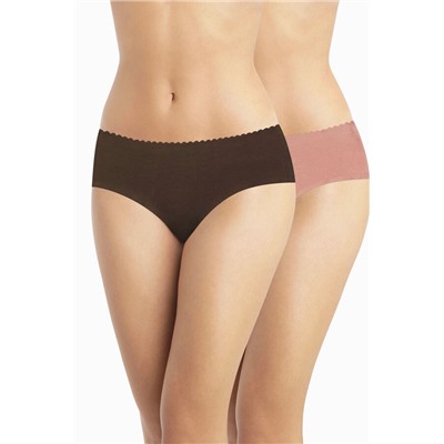 Pack 2 bragas hipster sin costuras