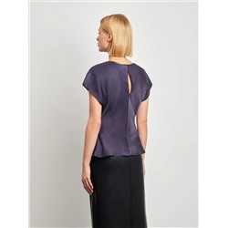 Блузка приталенного кроя, B3078/nightshade