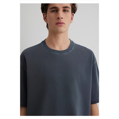 Mavi Gri Basic Tişört Relaxed Fit / Rahat Kesim 0612719-70096