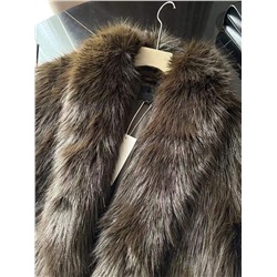 Женская шуба из искусственного меха с красивейшим блеском  ZAR*A 💤