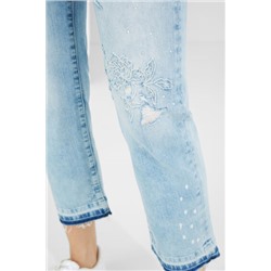 Pantalón vaquero slim tobillero