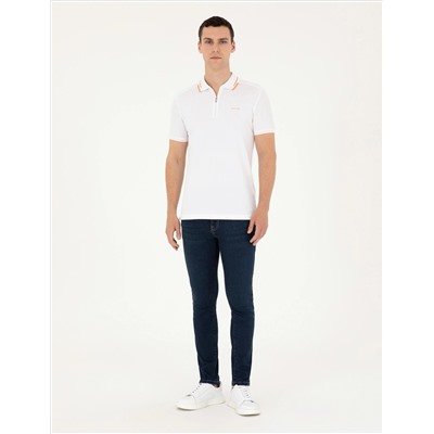 Beyaz Slim Fit Tişört