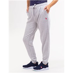FLEECE HIGH WAISTED LOGO JOGGER