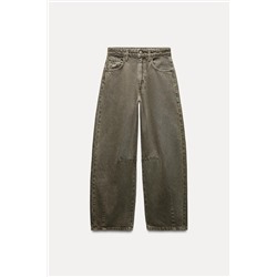 TRF MID-RISE BAGGY BALLOON JEANS