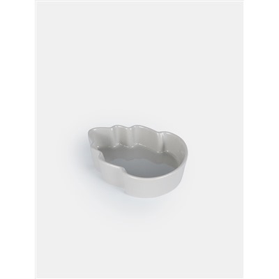 Менажница, 25 см, 4 отд, с пиалой, со шпажками, дерево/керамика D, Шишка