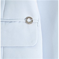 Женский приталенный, эластичный, на одной пуговице, повседневный пиджак