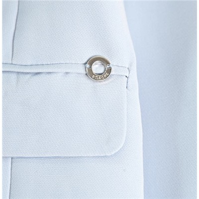 Женский приталенный, эластичный, на одной пуговице, повседневный пиджак