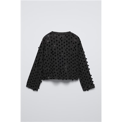 SOFT TOUCH SEQUIN T-SHIRT