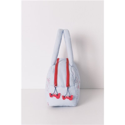 Neceser grande acolchado azul Mickey