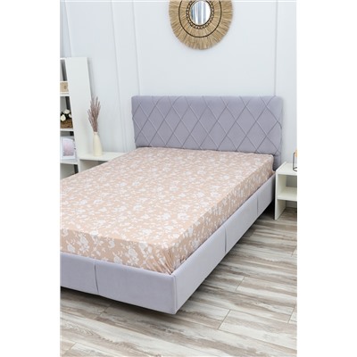 Простыня поплин Цветочный рай-компаньон