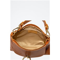 Bandolera Arvier de piel - Marrón