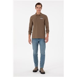 Erkek Haki Sweatshirt