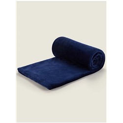 Navy Super-Soft Fleece - 150cm x 120cm