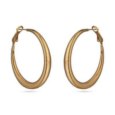 Серьги Конго (покрытие золото), Есть комплект