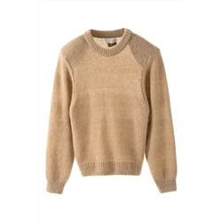 Jersey de lana y mohair Camel