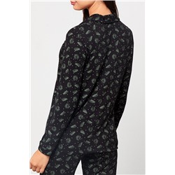 Lally Ночная Рубашка Черная