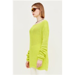 Свитер прямого кроя с длинным рукавом 52787