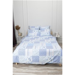 Простыня на резинке бязь 142г/м2 Пэчворк-1