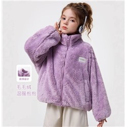 Пушистая куртка/кофта для девочек