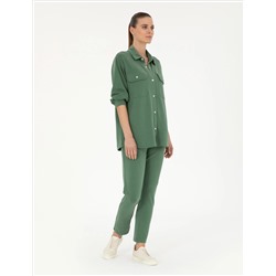 Yeşil Regular Fit Eşofman Altı
