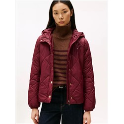 Lightweight Hooded Padded Quilted Jacket