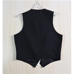 Универсальный жилет с V-образным вырезом на трех пуговицах