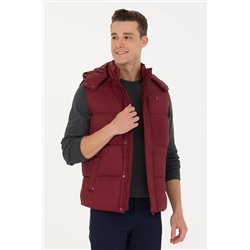 Erkek Bordo Yelek