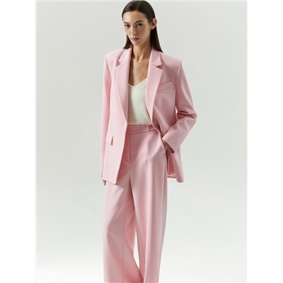 Однобортный жакет с поясом, ML820/freshes