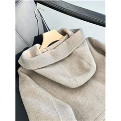 Роскошное шерстяное пальто с капюшоном на молнии  Lor*o Pian*a