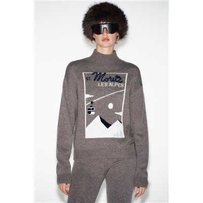 90% WOOL SKI COLLECTION JUMPER