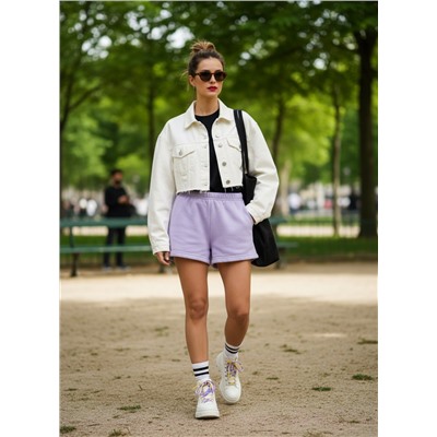 Шорты футер 3-х нитка женские арт. 825