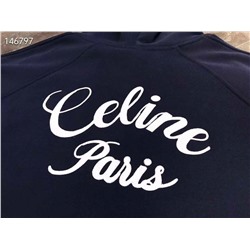 Мягкая, плюшевая толстовка Celin*e  🖤  Реплика 1:1