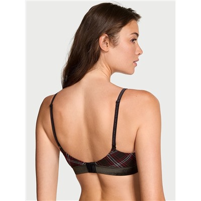 The T-Shirt Shine Patch Velvet Lightly Lined Demi Bra