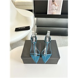 Босоножки Ji*l Sande*r на высоком каблуке (6,5см)  Натуральная кожа (импортная овчина)