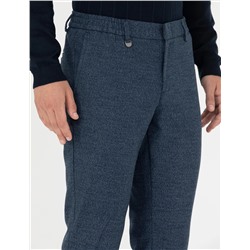 Lacivert Ekstra Slim Fit Kumaş Pantolon