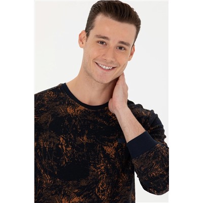 Erkek Lacivert Sweatshirt