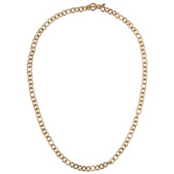 Колье (покрытие золото) 80см, Есть комплект