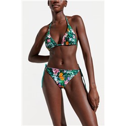 Braguita bikini floral reversible