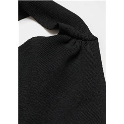 Vestido asimétrico abertura